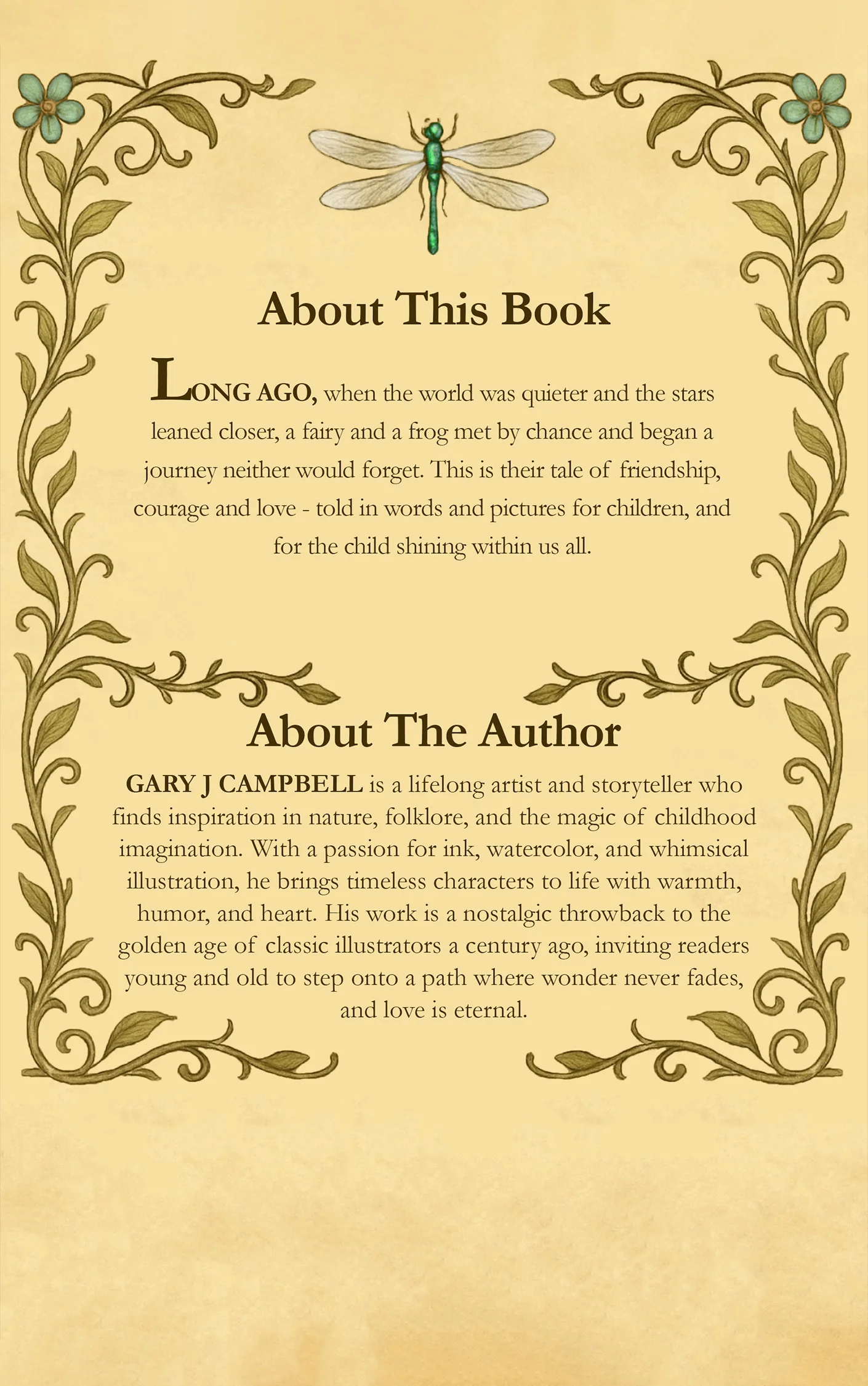 THE FAIRY AND THE FR0G